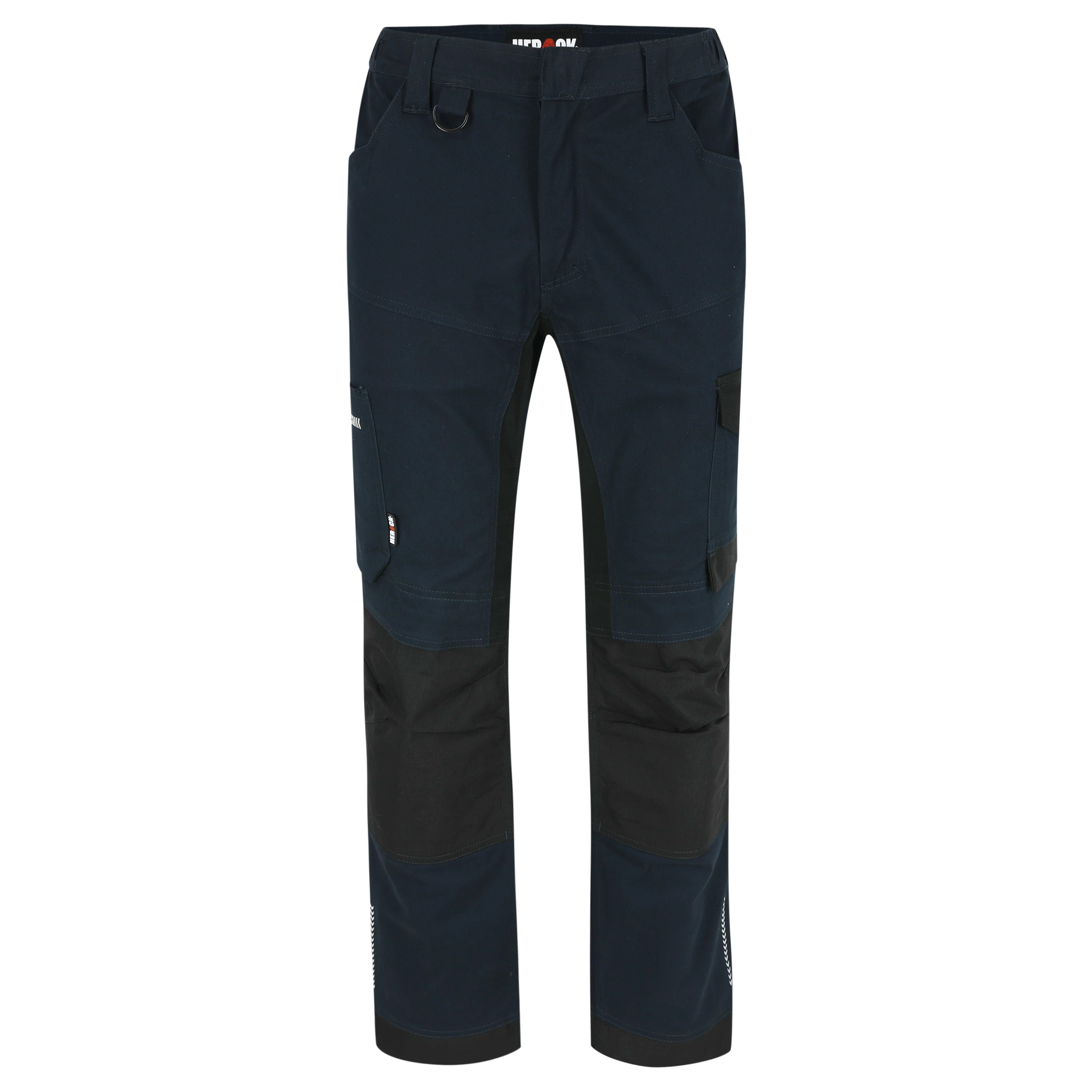 Pantalon travail coton stretch resistant Xeni Herock marine vue 1 cotepro.fr