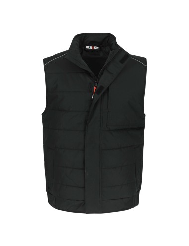 Gilet bodywarmer ripstop multipoches Diomedes Herock noir vue 1 cotepro.fr