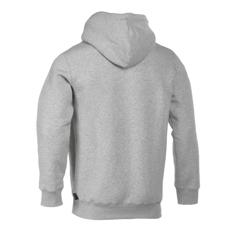 sweat travail capuche poche kangourou Hesus Herock gris clair vue 1 cotepro.fr