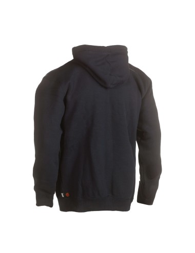 sweat travail capuche poche kangourou Hesus Herock noir vue 2 cotepro.fr