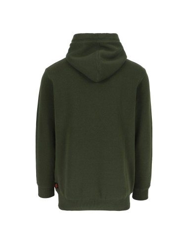 sweat travail capuche poche kangourou Hero print Herock kaki vue 3 cotepro.fr