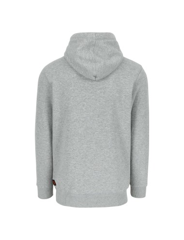 sweat travail capuche poche kangourou Hero print Herock gris vue 3 cotepro.fr