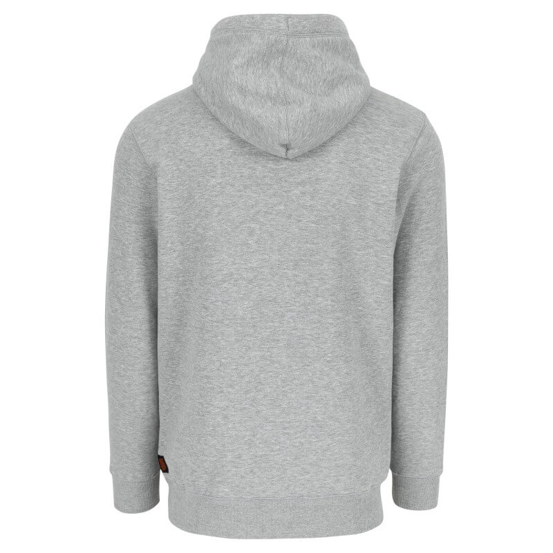 sweat travail capuche poche kangourou Hero print Herock gris vue 1 cotepro.fr