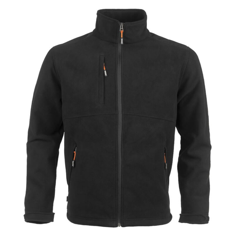 Veste travail polaire impermeable Markus Herock noir vue 1 cotepro.fr