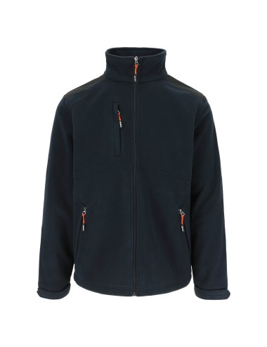 Veste travail polaire impermeable Markus Herock marine vue 1 cotepro.fr