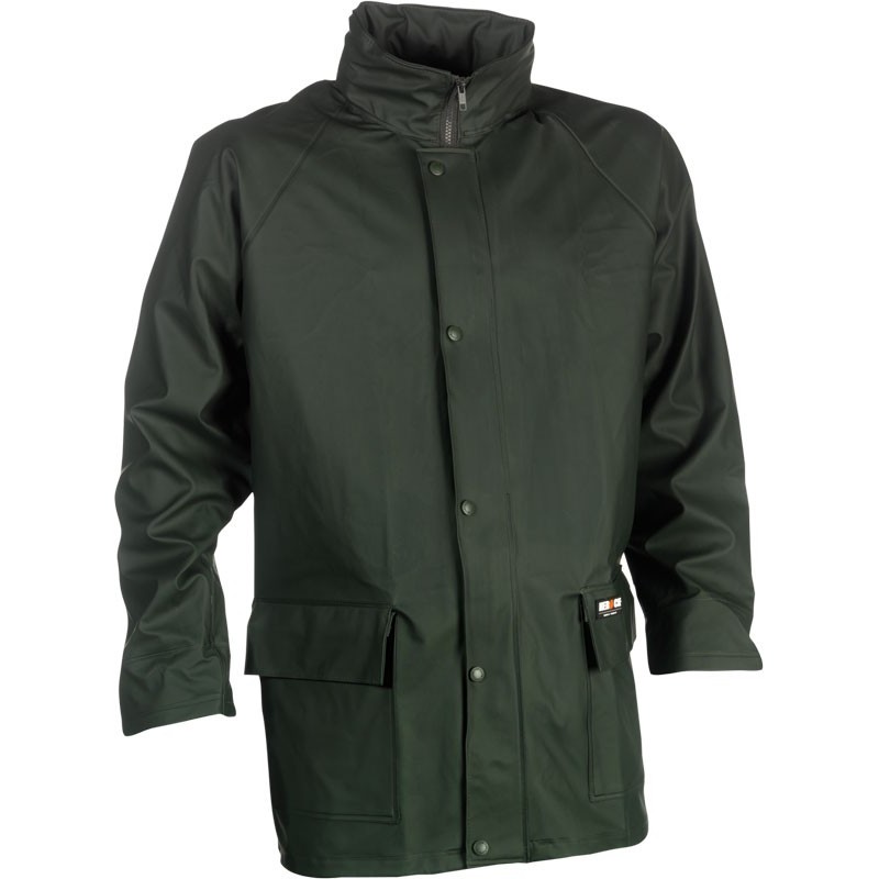 Veste pluie impermeable Triton Herock vert vue 1 cotepro.fr