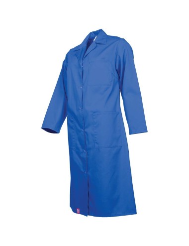 Blouse travail femme Annie manches longues DMD bleu bugatti cotepro.fr