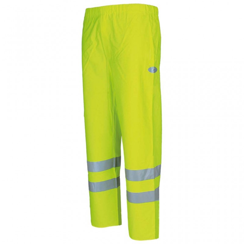 Pantalon de pluie haute visibilité jaune ou orange sonomix DMD