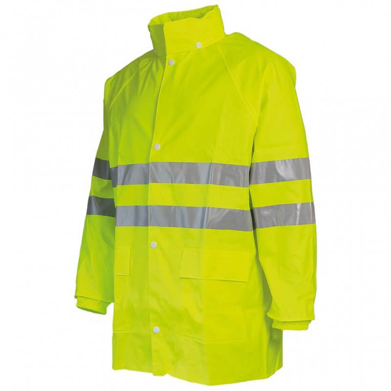 Veste pluie haute visibilite jaune orange sonoflex DMD