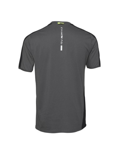 Tee shirt manches courtes contraste Andy North Ways gris vue 3 cotepro.fr