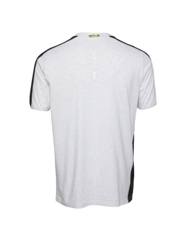 Tee shirt manches courtes contraste Andy North Ways blanc vue 3 cotepro.fr