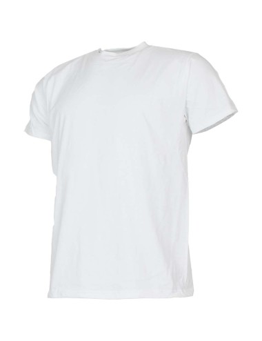 Tee shirt travail manches courtes coton DMD blanc cotepro.fr