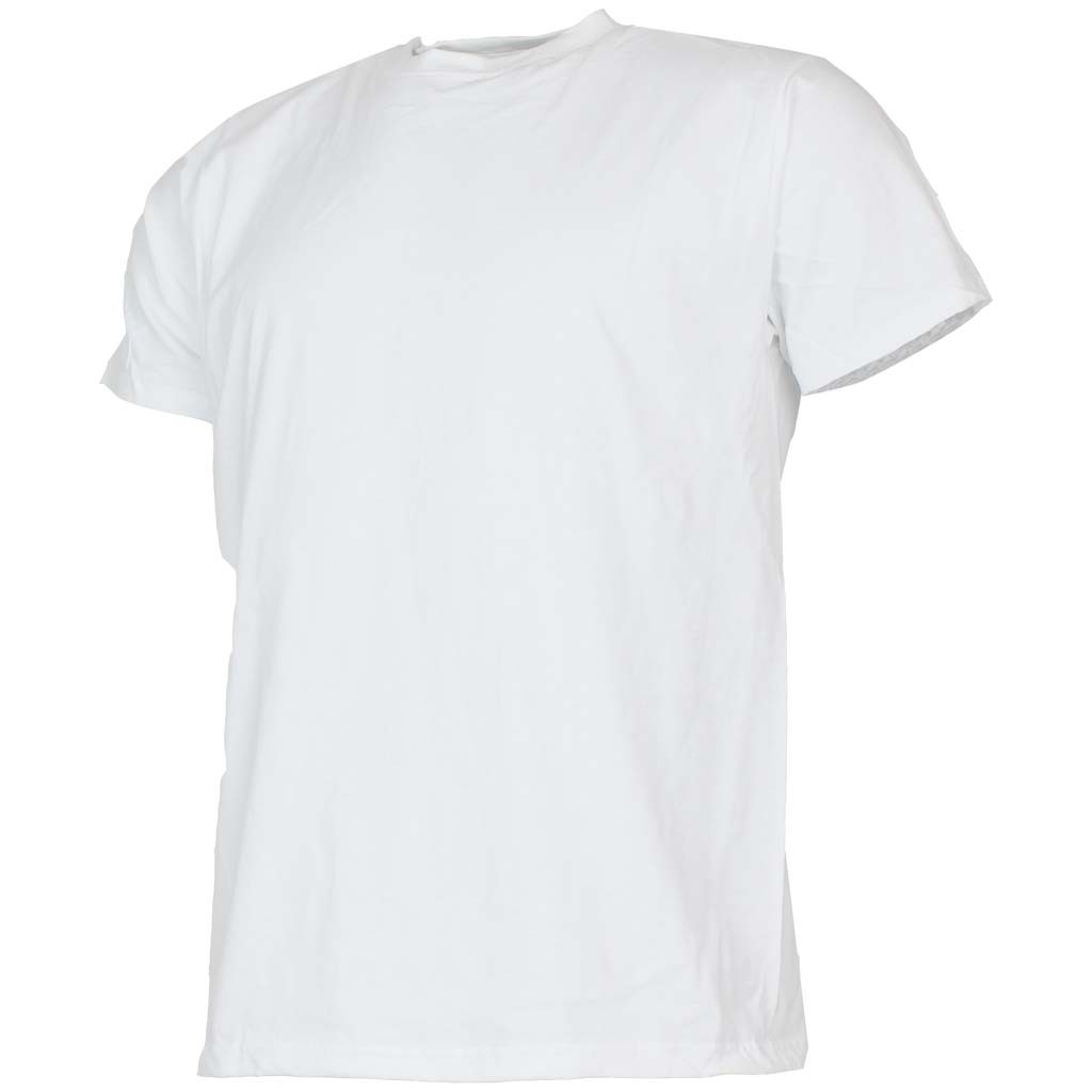 Tee shirt travail manches courtes coton DMD blanc cotepro.fr