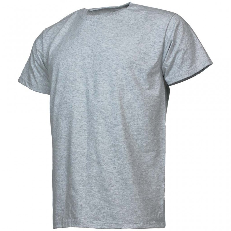 Tee shirt travail manches courtes coton DMD gris cotepro.fr