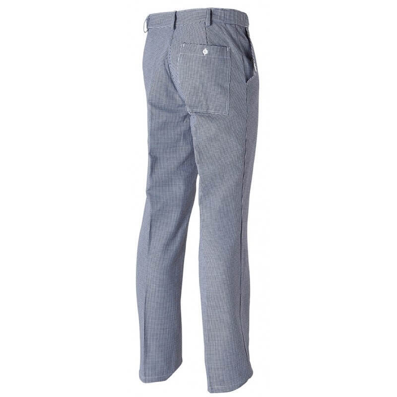 pantalon cuisine homme coupe chino Slack Molinel gris vue 1 cotepro.fr