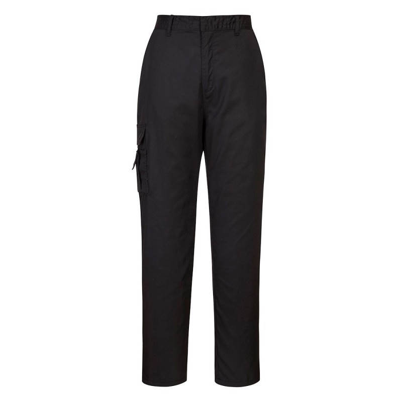 Pantalon travail femme combat C099 Portwest noir vue 1 cotepro.fr