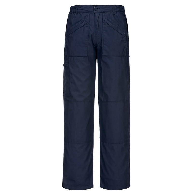 Pantalon ambulancier leger action deperlant Portwest marine vue 1 cotepro.fr