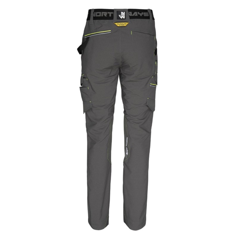 Pantalon travail ceinture elastiquee Curren North Ways beige vue 1 cotepro.fr