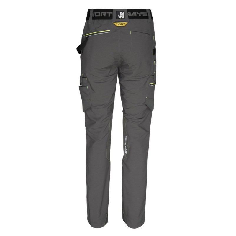 Pantalon travail ceinture elastiquee Curren North Ways gris vue 1 cotepro.fr