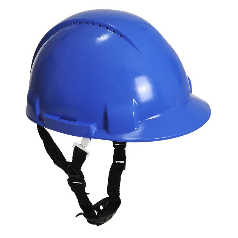 Casque securite chantier ventile monterosa Portwest bleu vue 1 cotepro.fr