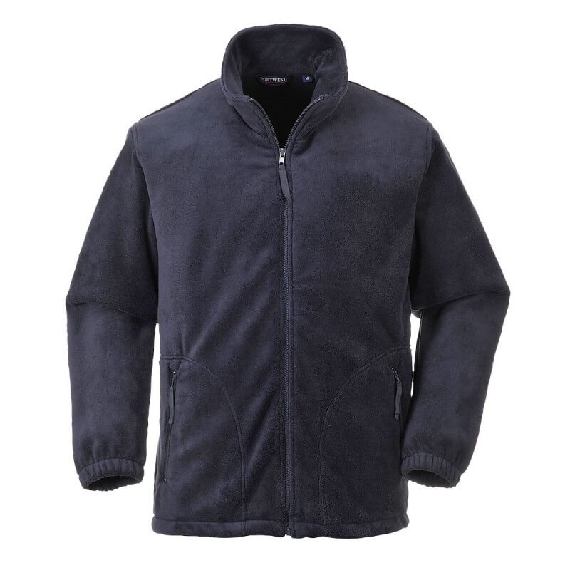 Veste polaire ambulancier homme Aran Portwest gris cotepro.fr