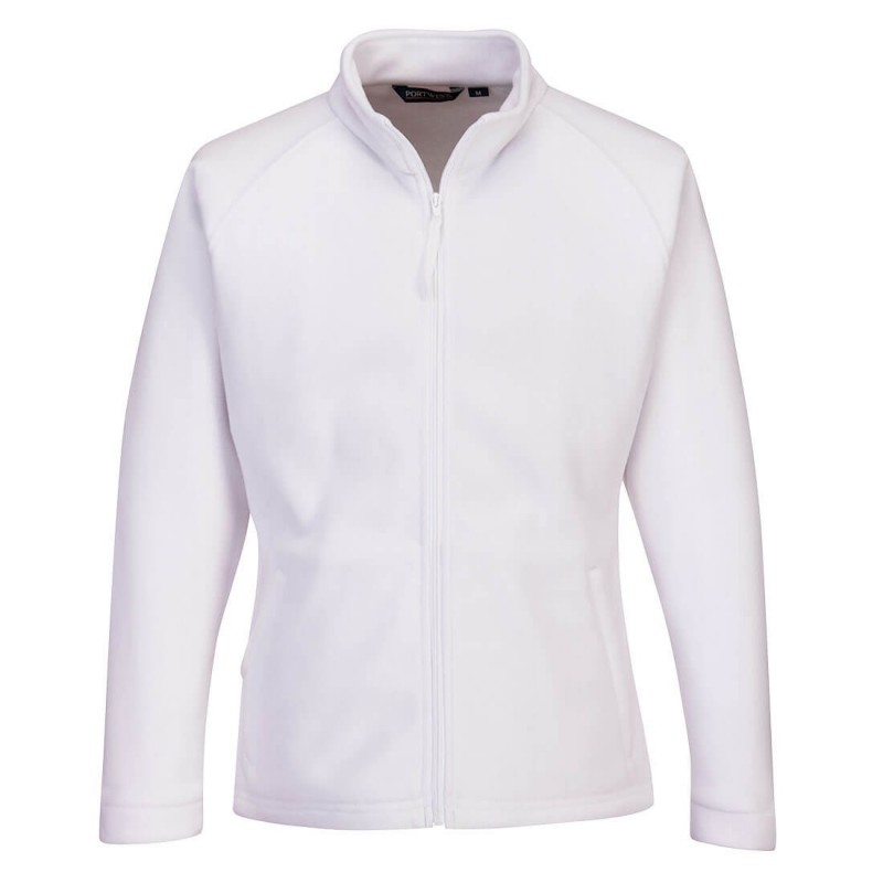 Veste polaire ambulanciere femme Aran Portwest blanc vue 1 cotepro.fr