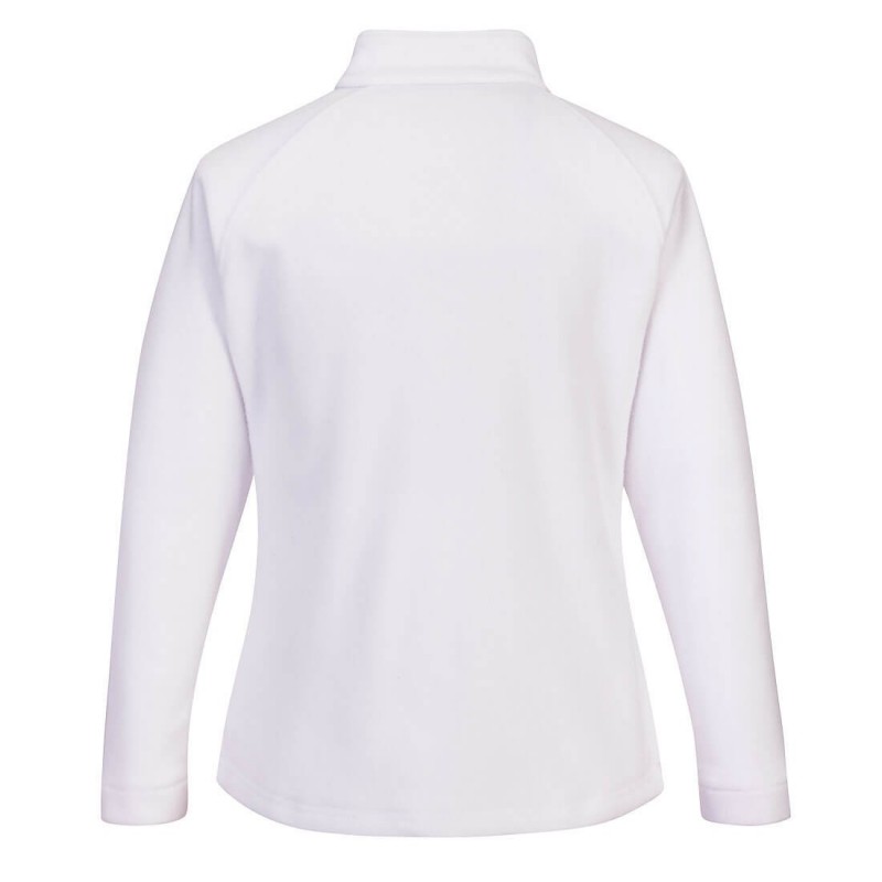 Veste polaire ambulanciere femme Aran Portwest blanc vue 1 cotepro.fr