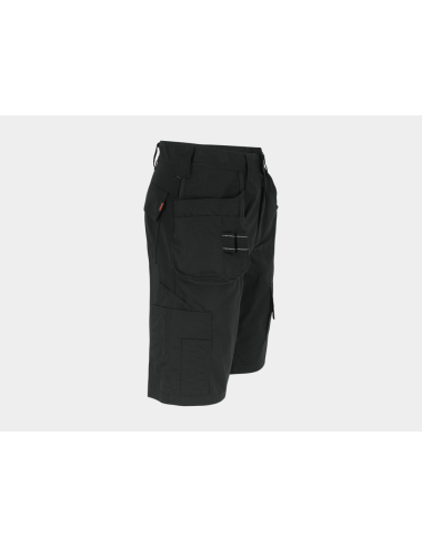 Bermuda travail homme resistant Batua Herock noir vue 3 cotepro.fr