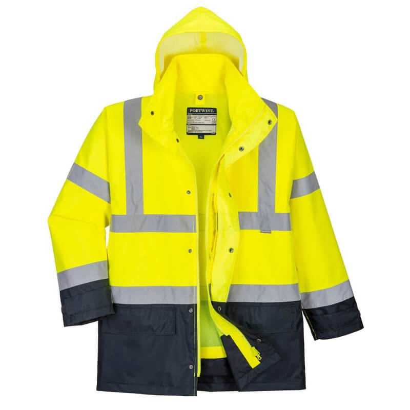 Parka haute visibilite 5 en 1 executive classe 3 Portwest jaune vue 1 cotepro.fr