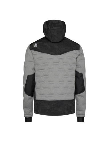 Doudoune travail capuche Berkus North Ways gris vue 3