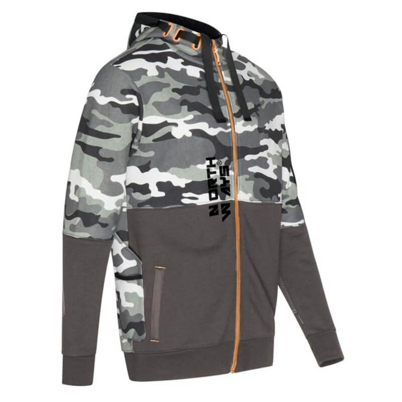 Gilet travail molleton renforcée Daro camo city North Ways vue 1