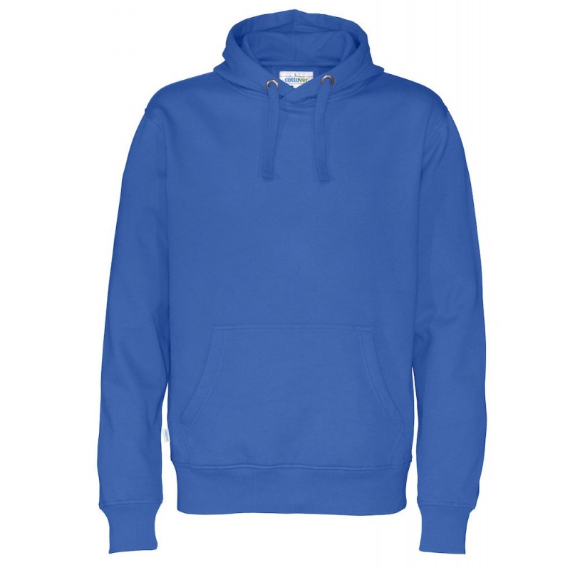 Sweat capuche poche kangourou hoodman Printer bleu