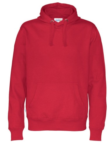 Sweat capuche poche kangourou hoodman Printer rouge