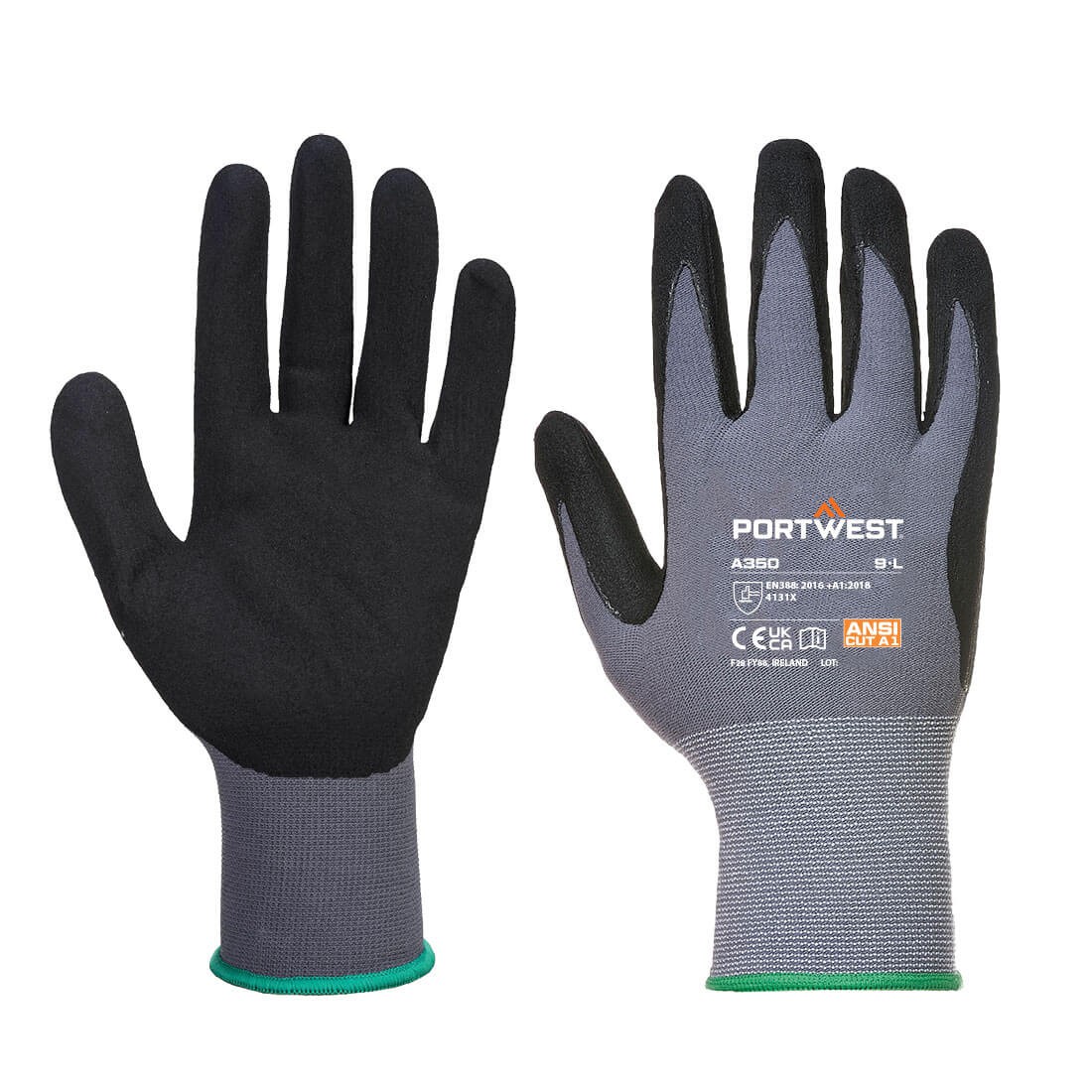 paires gants travail multitravaux dermiflex Portwest cotepro