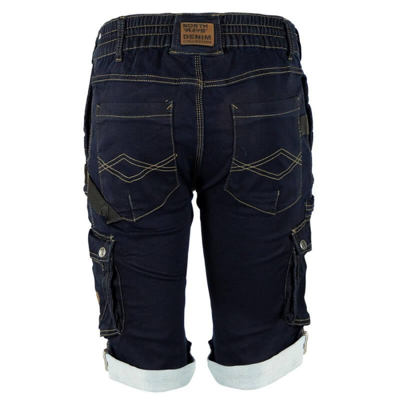 Bermuda de travail en jeans Bolt North Ways denim