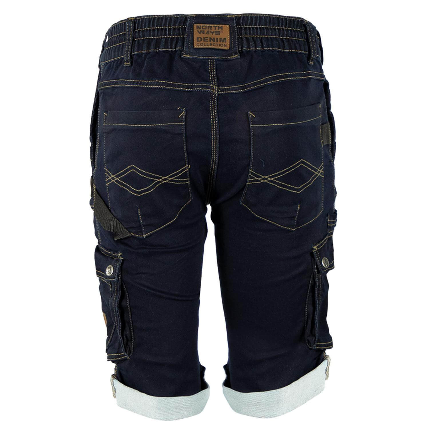Bermuda de travail en jeans Bolt North Ways denim