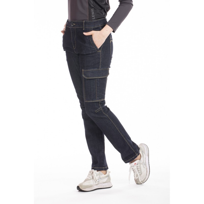 Jeans travail femme confort stretch Betty Rica lewis brut