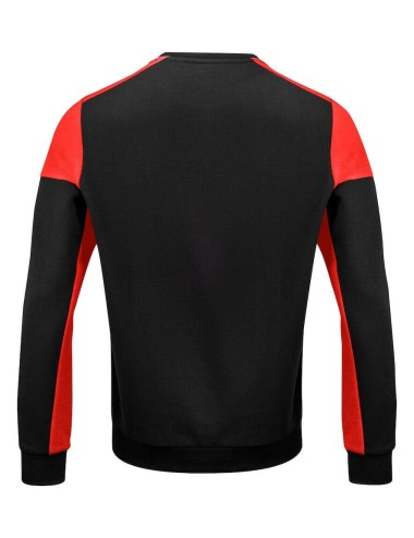 Sweat de travail col rond bicolore Prime Printer