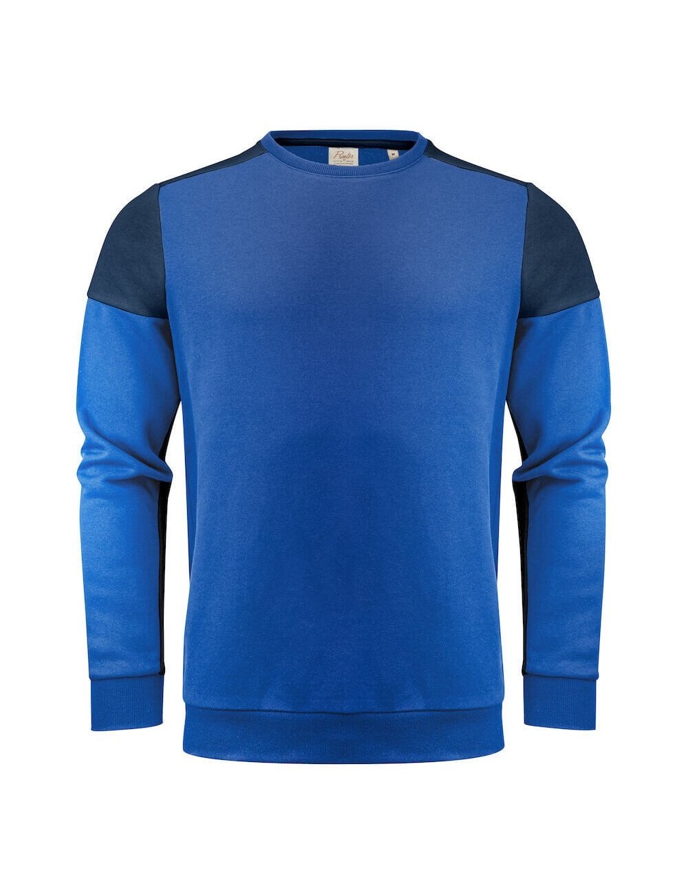 Sweat de travail col rond bicolore Prime Printer