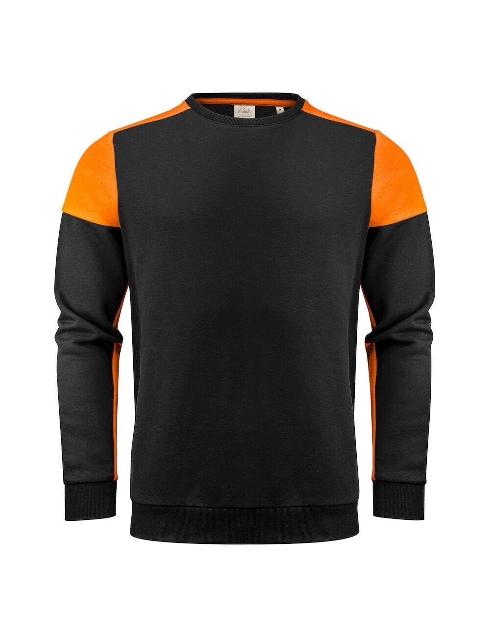 Sweat de travail col rond bicolore Prime Printer
