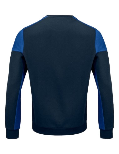 Sweat de travail col rond bicolore Prime Printer