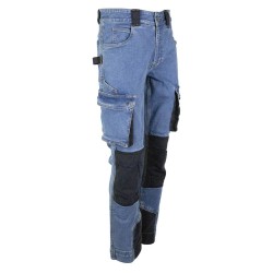 Pantalon travail jean stretch Neo Nine Worths vue 2