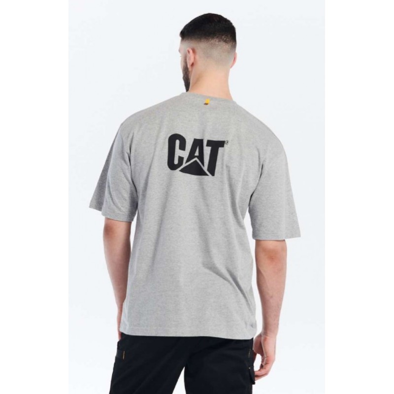 Tee shirt manches courtes trademark Caterpillar cotepro vue 1
