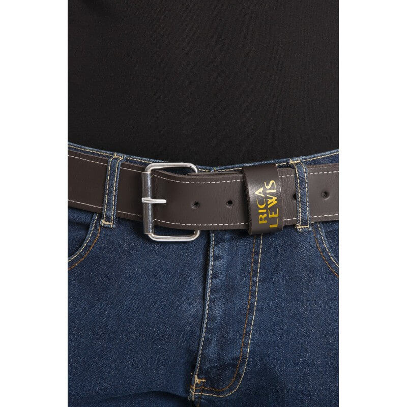 Ceinture en cuir boucle acier Captain Rica Lewis cotepro.fr