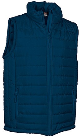 Doudoune sans manches matelasse Frank Valento navy