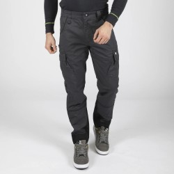 Pantalon travail multipoches homme Antras NW gris face