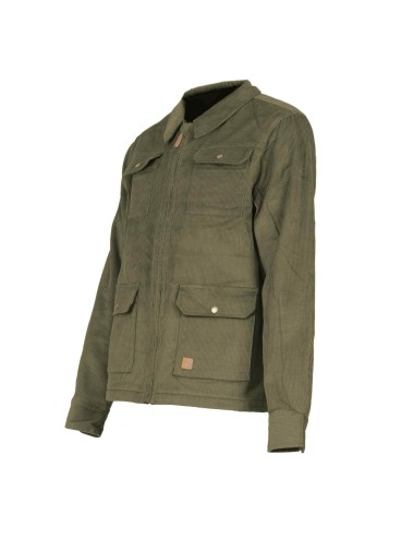 Surchemise de travail doublée Yoan Nine Worths KAKI vue 2