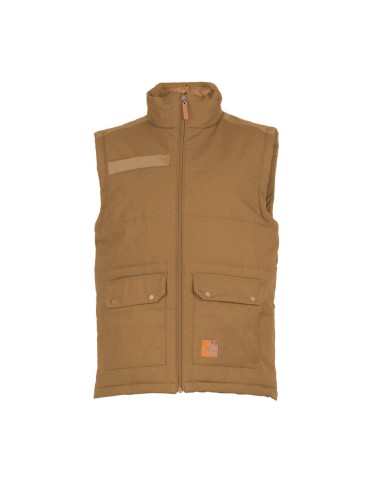 Gilet de travail sans manches Noah Nine Worths camel vue 2