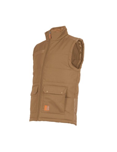 Gilet de travail sans manches Noah Nine Worths camel vue 3