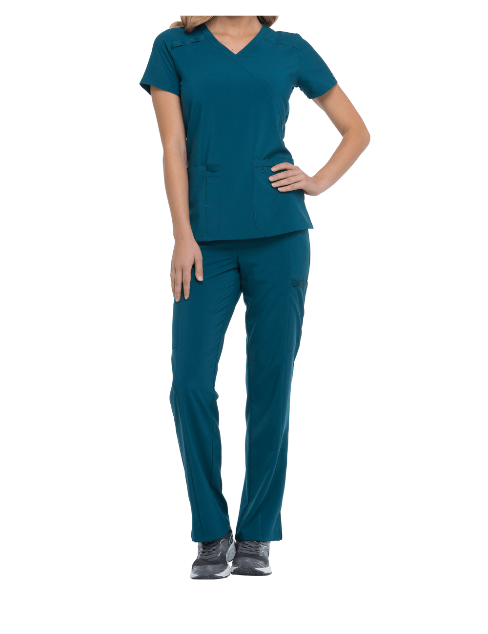 Tunique médicale femme cache cœur Dickies médical caribean